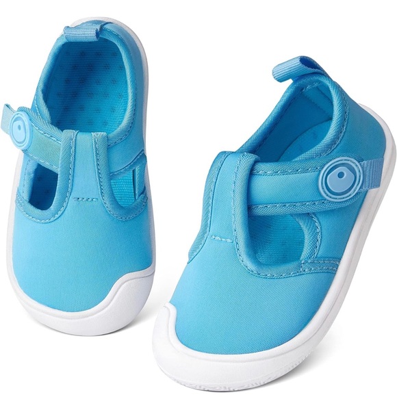 Seekway unisex blue water shoes rubber sole Baby Toddler Size 5 Euro Size 21 - Picture 1 of 10